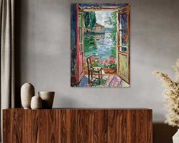 Matisse inspireert Open Venster Zien van Niklas Maximilian