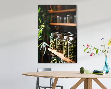 Kruidenopslag in een moderne sfeer van Poster Art Shop