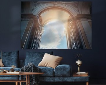 Light-flooded entrance to new paths by Poster Art Shop