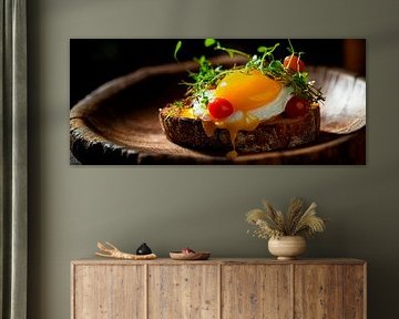 Perfect breakfast arrangement with egg by Poster Art Shop
