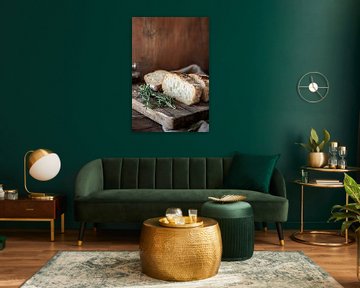 Rustic bread and herbs by Imperial Art House
