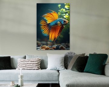 Die Kunst der Betta-Fische von R Pevitanada