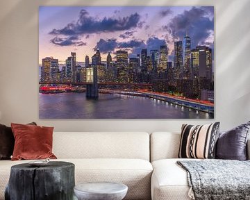 New York City bei Nacht - USA von Marcel Kerdijk