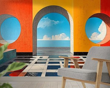 Surrealism Interior architecture Architecture Design Geometry by Niklas Maximilian