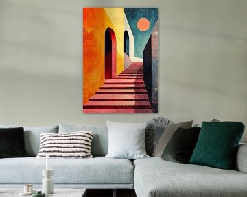 Surrealisme Architectuur Ontwerp Meetkunde van Niklas Maximilian