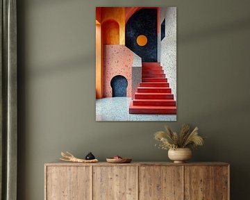 Interieurontwerp Surrealisme Architectuur Ontwerp Meetkunde van Niklas Maximilian