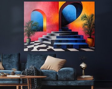 Surrealisme Architectuur Ontwerp Meetkunde van Niklas Maximilian