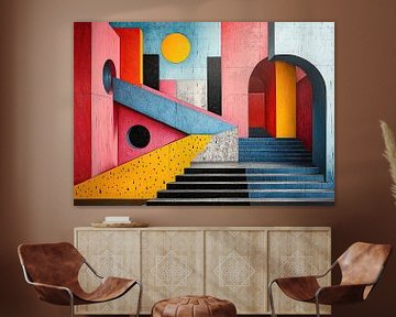 Surrealisme Architectuur Ontwerp Meetkunde van Niklas Maximilian