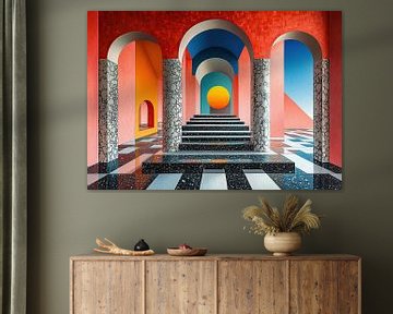 Surrealisme Architectuur Ontwerp Meetkunde van Niklas Maximilian