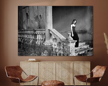 Urbex fotografie, storytelling, verhaal, model, Italië, kunst van Daisy te Nijenhuis