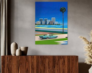 Hiroshi Nagai - Vaporwave City Pop by Timeless Artworks
