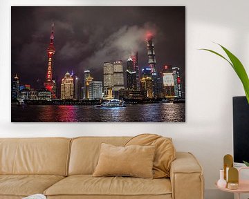 Shanghai la nuit sur Niek Wittenberg