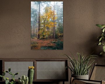 Yellow Tree by Niek Wittenberg