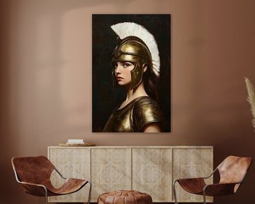 Warrior by Day, Icon by Night van PixelMint.