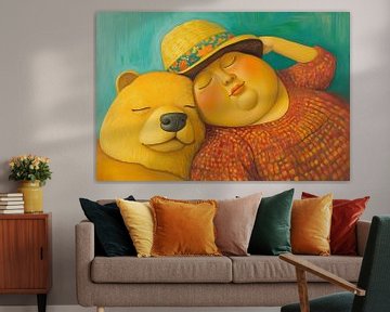 The Bear Necessities of Napping by PixelMint.