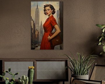 De vrouw in het rood van Skyfall