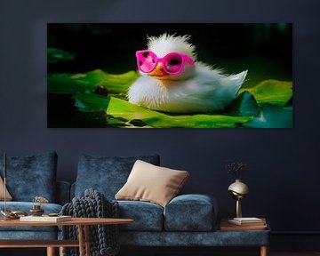 Chicks with sunglasses on a diving trip by Poster Art Shop