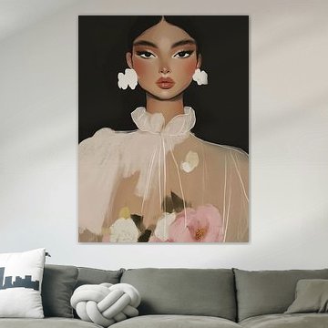 Modern portrait with a chic touch by Carla Van Iersel