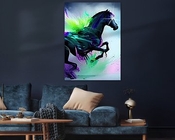 Schwarzer Donner von DJF by Dean Jayson Freeman Art | Level Up your Home