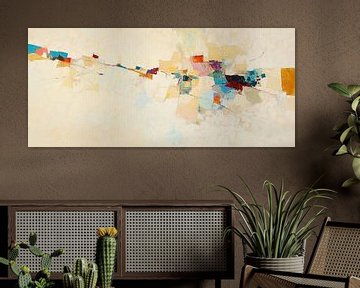 Mosaic of Emotions by Abstract Painting