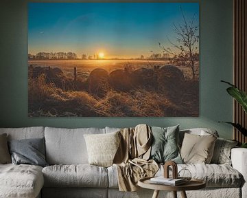 Zonsopgang op het platteland van Tanja Riedel