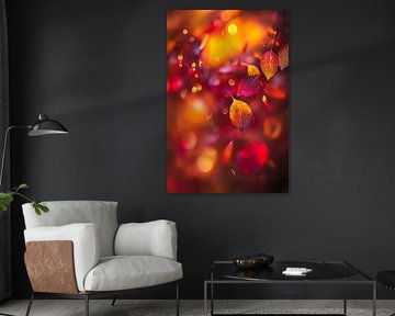 Autumn leaves with play of light by Poster Art Shop