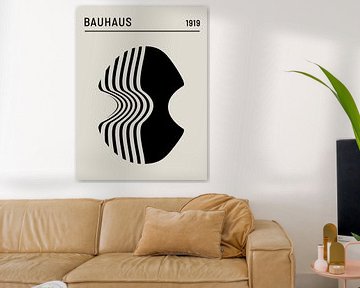 Bauhaus, mesh warp by Hilde Remerie Photography and digital art