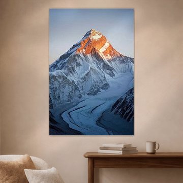 Zugspitze im Morgenlicht – Berglandschaft von Poster Art Shop