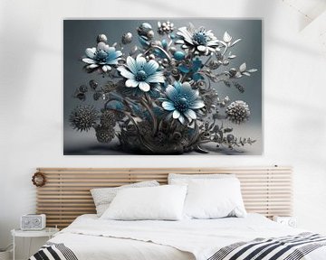 Bloemen, V8 van Rein Bijlsma Art