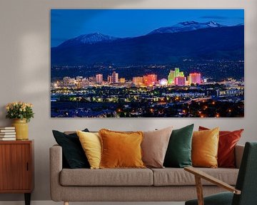 Avond in Reno, Nevada, VS van Adelheid Smitt