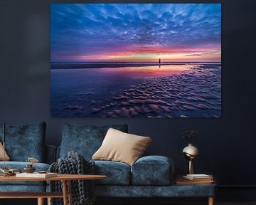 Sunset with reflection by Yanuschka | Fotografie Noordwijk