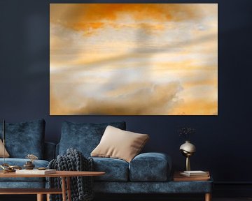 Golden clouds fantasy