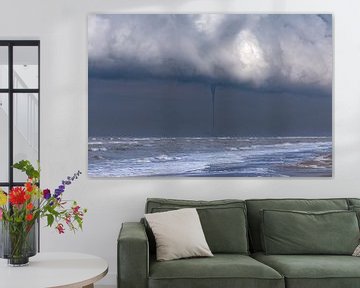 Waterspout over North Sea by Yanuschka | Fotografie Noordwijk
