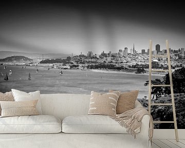 SAN FRANCISCO Bay | Monochrome van Melanie Viola
