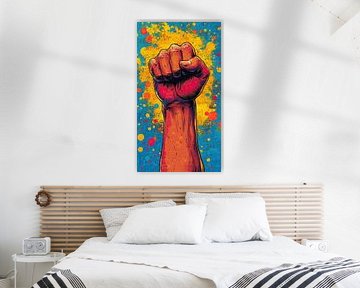 "Faust der Macht: Symbol des Widerstands"