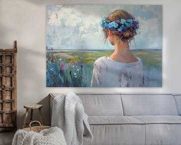 Meisje van I ❤ Bloemen