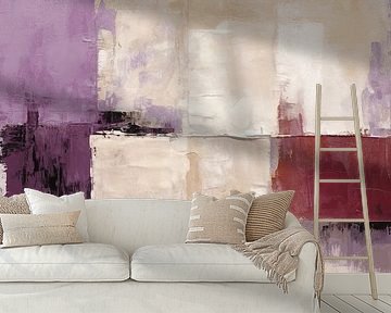 Depths of Mauve Tranquility van ARTEO Schilderijen