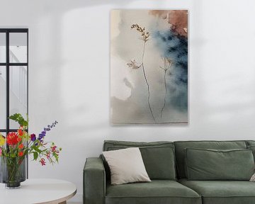 Sereen Japandi Art schilderij: ZEN moment van Studio Pieternel