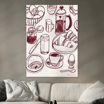 Rustige ochtenden met koffie en gebak van Daniella Perera Studio