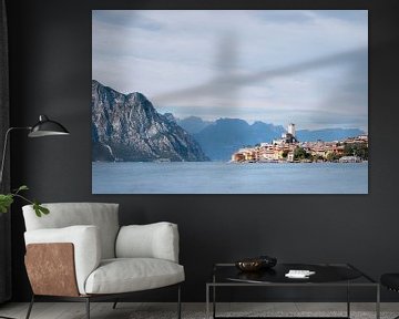 View of Malcesine | travel photography | Italy | Lake Garda by Laura Dijkslag