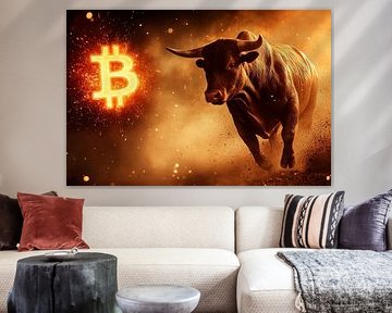 Bullenmärkte und Kryptowährung – Dynamisch von Poster Art Shop