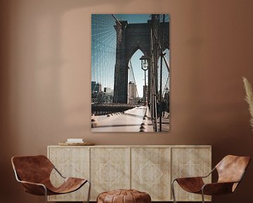 Brooklyn Bridge: een mijlpaal door de eeuwen heen van Endre Lommatzsch