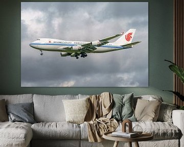 Air China Cargo Boeing 747-400F vrachtvliegtuig. van Jaap van den Berg