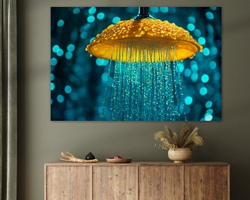 Paraplu met watervaleffect van Poster Art Shop