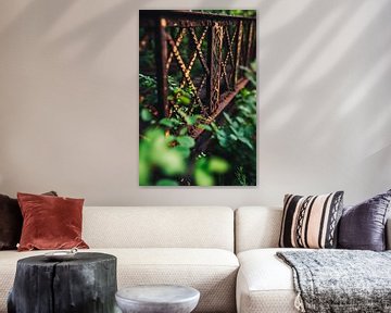 Rustieke brug op het platteland van Poster Art Shop