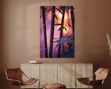 Bamboo in soft light by Poster Art Shop