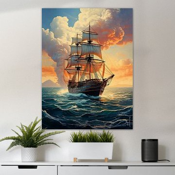 Flucht vor dem Vulkan