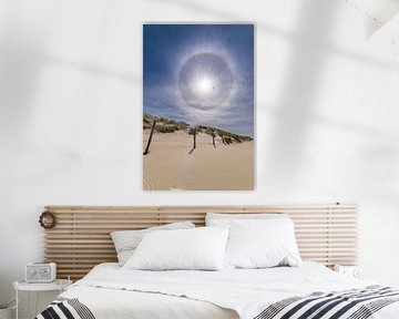 Halo boven het strand van Yanuschka | Fotografie Noordwijk