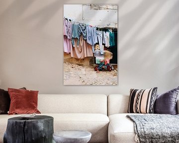 Laundry day in Lisbon by Marilyne Elewaut
