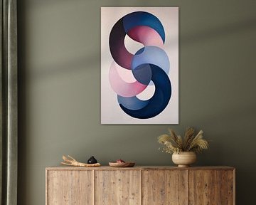 Abstract colour composition - Harmonious by Poster Art Shop
